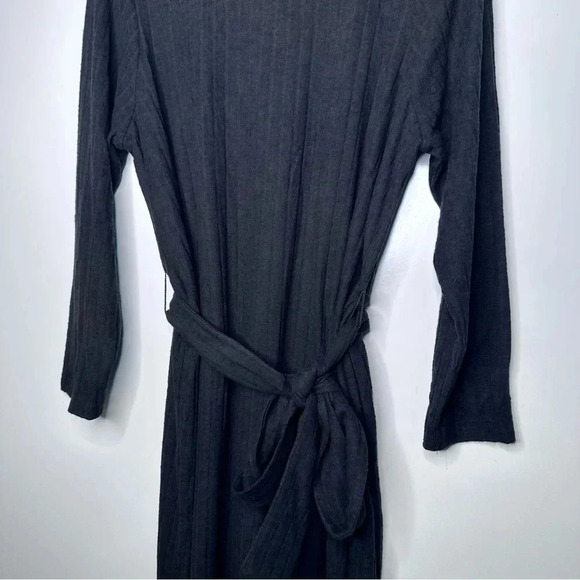 Torrid NWT Black Super Soft Plush Mini Bodycon Dress Size 1 - Picture 5 of 13